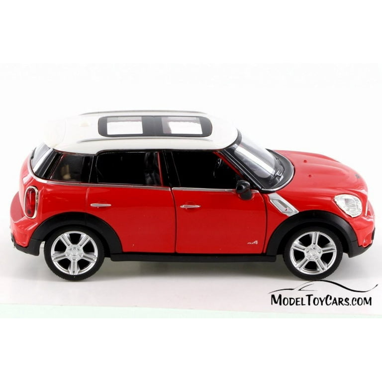 RMZ City Mini Cooper S Countryman, Red Diecast Model Toy Car with