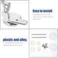 thumbnail image 3 of Set of Replacement Toilet Seat Hinge Toilet Mountings, 3 of 6