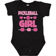 thumbnail image 3 of Inktastic Pickleball Girl Girls Baby Bodysuit, 3 of 5