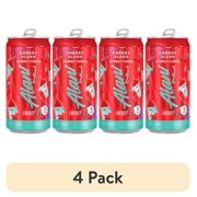 (4 pack) Alani Nu Sugar Free Energy Drink Mini, Cherry Slush, 8.4 fl oz, Can, 100mg Caffeine