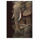 thumbnail image 1 of Taladro diamante pintura (DE2550) elefantes DIY completo redondo bordado Kits Set decoración 50x70cm Hugtrwg Para estrenar, 1 of 1