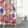 thumbnail image 4 of Waterproof Pioneer Shower Curtain 72x72 Inch Boho Style Polyester Unique Shower Curtain for Bathroom Hotel Home Decor with 12 Plastic Hooks, 4 of 5
