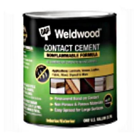 Dap 25336 Weldwood Gallon Non-Flammable Contact Cement Can - Walmart.com