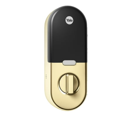 Nest x Yale Lock (Polished Brass) with Nest Connect