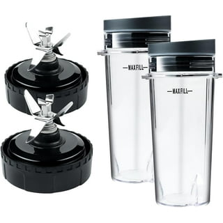 ABTER iSH09-M673201mn Replacement 24oz Nutri Ninja Blender Cup with Sip