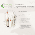 thumbnail image 2 of Hygea Natural Combinaison Jetable Combinaison de Protection Intégrale avec Capuchon - 100 % Imperméable - Protège pendant le Nettoyage, 2 of 7
