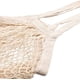 thumbnail image 4 of Paquete de 2 bolsas de malla reutilizables para comestibles, portátiles/lavables/duraderas/ecológicas con mango largo para compras, playa, juguetes, frutas y verduras, 4 of 5