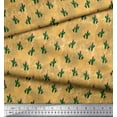 thumbnail image 3 of Soimoi Cotton Duck Fabric Cactus Tree Decor Fabric Printed Yard 42 Inch Wide, 3 of 3