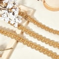 thumbnail image 5 of Gold Braid Trim7/8" (W) x 12.5 Yards(L) Polyester Ribbon Lace Trimmings for Curtain DIY Crafts Sewing Home Decoration, 5 of 8