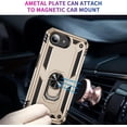 thumbnail image 3 of Phone fashion Compatible with iPhone 16E Case, Military Grade Drop Protection Cover 360 Shockproof Heavy Duty Hard Bumper Rugged Mobile Phone Cases with Kickstand Compatible with iPhone 16E 2025 Gold, 3 of 7