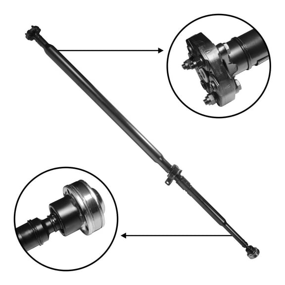 USA Standard Gear Rear Driveshaft for Dodge Journey, Length 86 Flange To Flange