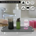 thumbnail image 4 of Sink Fast Drying Stone Portable Instant Dry Sink Organizer Diatomaceous Earth Stone Sink Tray Durable Bottle Drying Rack Water Absorbing Stone Tray Max Loading 30lbs for Bathroom, 4 of 6