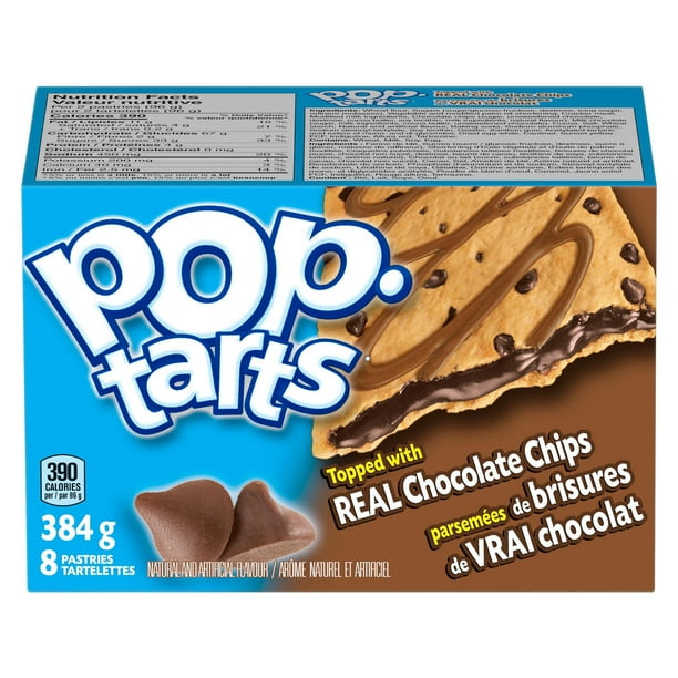 Kellogg's Pop Tarts Frosted Chocolate Chip 384g - Flavers - International  Flavours Shop