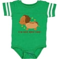thumbnail image 3 of Inktastic Dachshund Hot Dog Funny Boys or Girls Baby Bodysuit, 3 of 5