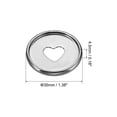 thumbnail image 2 of Unique Bargains Plastic Binding Discs, Dark Silver, 11 Count, 2 of 6