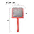 thumbnail image 2 of Big G Dog Slicker Brush for Professional Grooming - Detangle & Style Goldendoodles, Poodles & More, 2 of 5