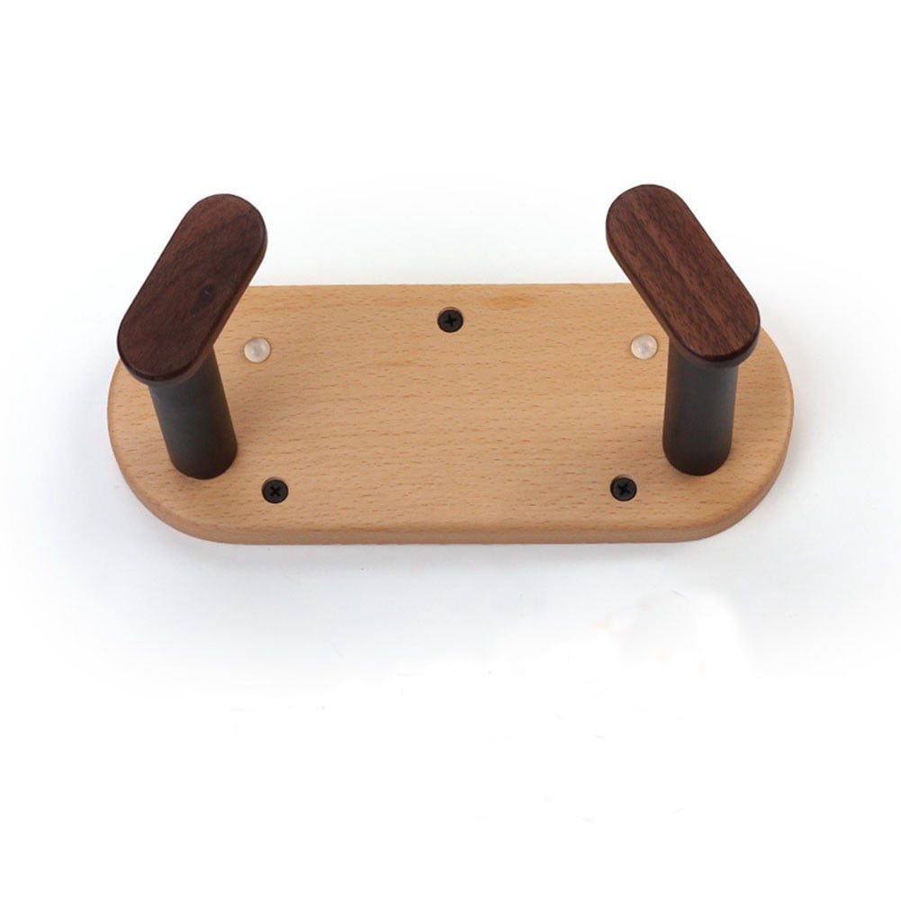 chengsi Wall Mount Guitar Hanger Hook Solid Beech Guitar Holder For Bass Ukulele Violin