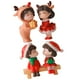 thumbnail image 3 of 2 pares en miniatura de la pareja de Navidad figuras de dibujos animados figura estatuas románticas, 3 of 5
