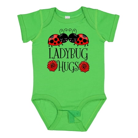 

Inktastic Ladybug Hugs Cute Pair of Ladybugs Gift Baby Boy or Baby Girl Bodysuit