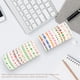 thumbnail image 5 of 19 rollos/juego de cinta adhesiva decorativa colorida Washi Tape para manualidades, diarios y manualidades, 5 of 6