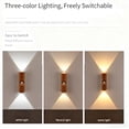 thumbnail image 4 of Aplique de Pared con Sensor de Movimiento Dinámico RGB, Barra de Luz Ambiental de 7 Colores para Pasillo y Sala de Juegos, Lámpara Nocturna Magnética Recargable, 4 of 7