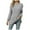 Grey, variant on Womens Summer Tops Cute Shirts for Women Trendy L Color Softball Shirts Women Ladies V Neck Tops Long Sleeve Womens Long Workout Shirt Pack Fit Misses Sleeve Shirt Summer Fancy L