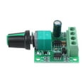 thumbnail image 3 of 4X 1.8V 3V 5V 6V 7.2V 12V 2A 30W DC Motor Speed Controller (PWM) 1803BK Adjustable Driver Switch, 3 of 8