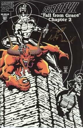 Daredevil #321 VF/NM Signed by Scott McDaniel