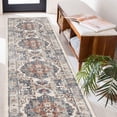 thumbnail image 2 of YOUFORTONG Washable Hallway Runner Rug 2'6"x14',Non Slip Vintage Farmhouse Carpet Soft Indoor Floor Mat for Entryway Kitchen Bathroom Living Room Bedroom,Brick, 2 of 6