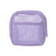 thumbnail image 1 of Bolsas de Maquillaje de Cuadrícula Duraderas de 1 Pc Púrpura Claro de Bargains Únicos, 1 of 1