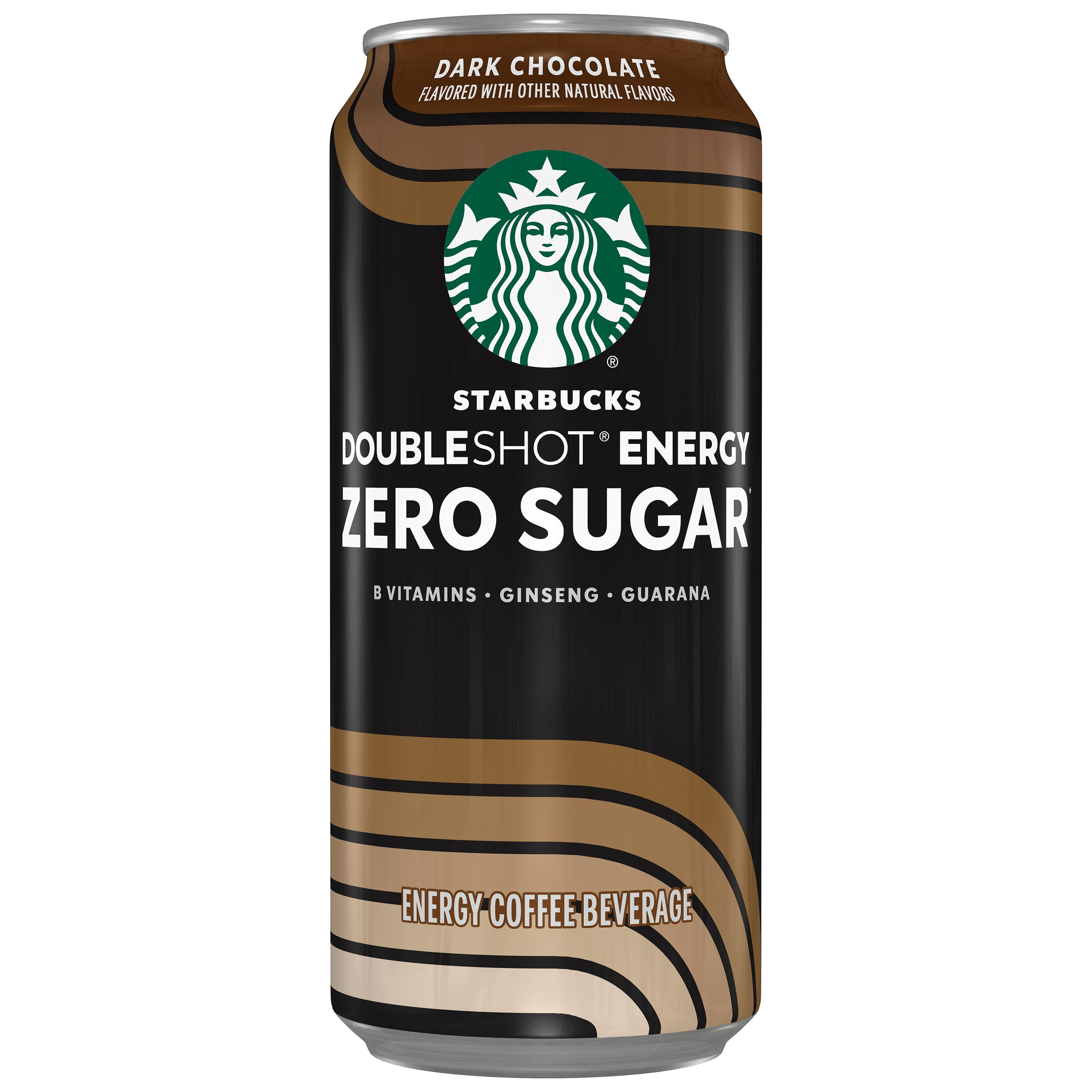Starbucks Zero Sugar Dark Chocolate Doubleshot Coffee Energy Drink, 15 fl oz Cans, 12 pack​