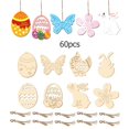 thumbnail image 3 of 60 Piezas de huevos de Pascua BLESIY, 3 of 8