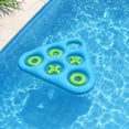 thumbnail image 5 of Inflatable Tic Tac Toe Floating Game Triangular Board with Multi Holes for Pool Beach Water Party Family Adults Outdoor Fun, 5 of 6