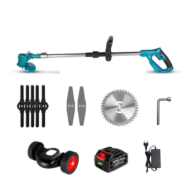 Handheld Electric Foldable Lawn Mower Adjustable Electric Trimmer With Accessories Garden Pruning Tool ,Easy to Use