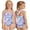 swimsuit 90#Blue, variant on oqasdz Swimsuit for Girls One Piece Swimsuit Long Sleeve UPF 50+ Rash Guard Bathing Suit with Skirt for Toddler Kids Summer Beach Pool