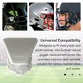 thumbnail image 3 of Meileang 2 Sets Football Helmet Visor Clips Football Helmet Screws Fasteners Easy Install Football Helmet Visor Screws Accessories for Football Enthusiasts, 3 of 7