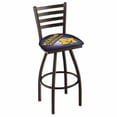 thumbnail image 2 of Utah 36 Inch L014 Black Wrinkle With Ladder Back Bar Stool, 2 of 7