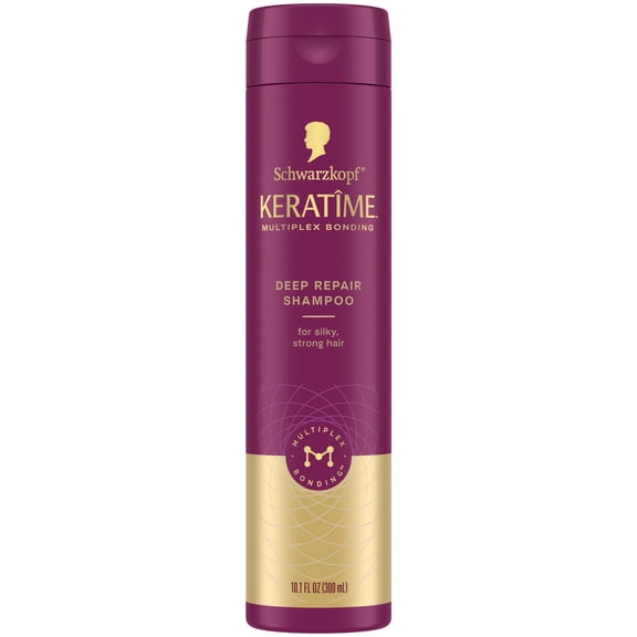 Schwarzkopf® KERATÎME™ Deep Repair Shampoo for Dry, Damaged Hair, 10.1 Fl Oz