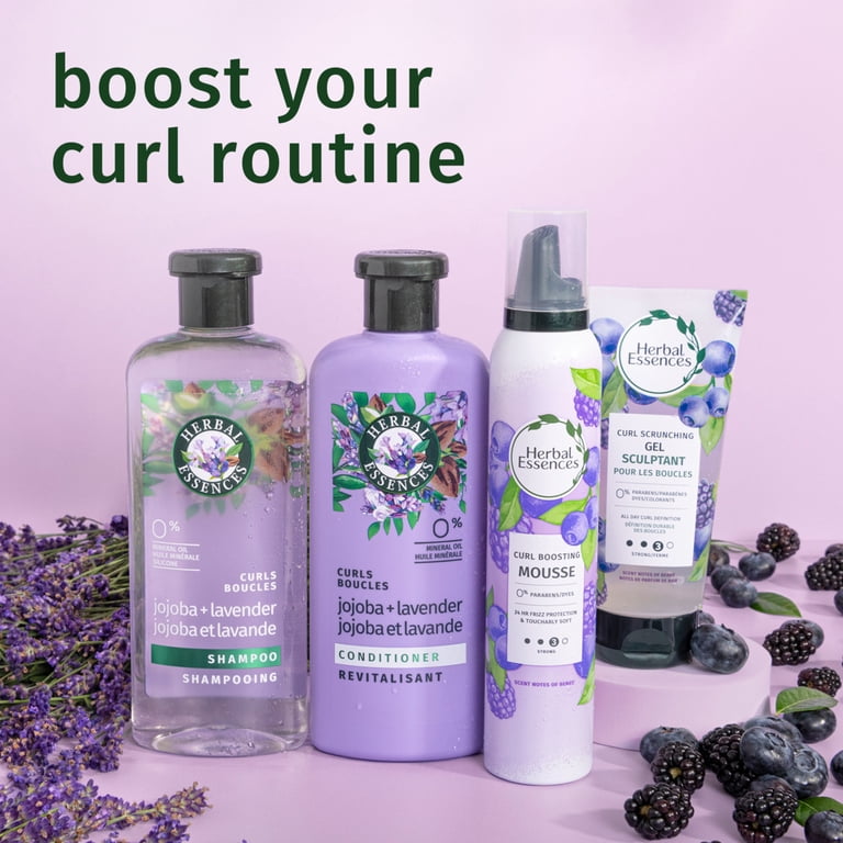 Herbal Essences Jojoba Oil & Lavender Curls Shampoo, For Curly