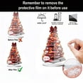 thumbnail image 5 of FeiFu Christmas Tree Stack 2D Acrylic Home Living Room Study Desktop Ornament Holiday Atmospheres Decoration for Living Room Decor, 5 of 5