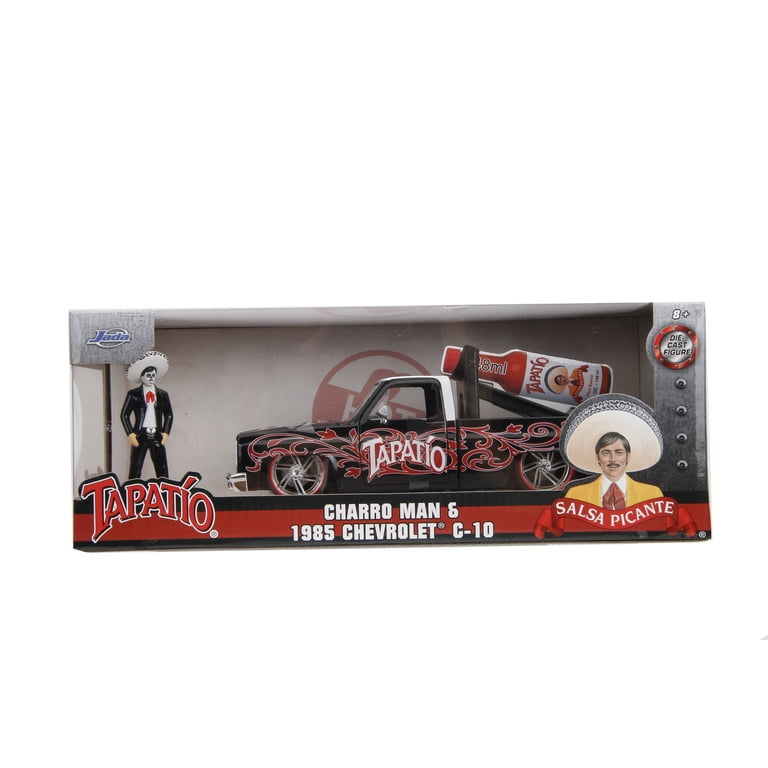 Jada Toys 1985 Chevy C10 Die-Cast Car & Tapatio Man Figure