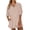 Beige, variant on Staron Summer Jumpsuits for Women Casual Short Sleeve Button Up Romper with Pockets Lapel Shorts Comfy Vacation Beach Party Outfit, Beige S