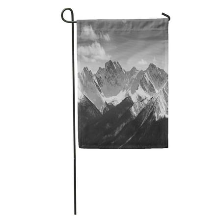 Paired Patio Homes Colorado Springs KDAGR Blue Colorado Rocky Mountains on Spring Day Aspen Canadian Railroad Garden Flag Decorative Flag House Banner 12x18 inch ()