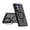 Black, variant on Scratchproof Skin Case with Hide Kickstand Cellphone Accessories Case Shell Shockproof Protective Cover