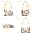thumbnail image 7 of FORMRS Womens Shoulder Bag with Chain Strap Clutch Purse Cute Tote Handbag, Plaid Deer, 7 of 7