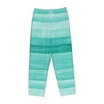 thumbnail image 4 of Daiia Teal Turquoise Women's Sleep Pant with Pockets and Drawstring,Pajama Pants-X-Large, 4 of 9