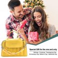 thumbnail image 5 of Bolso mensajero pequeño para dama, bolso de hombro para teléfono móvil para dama, bolso de mano liviano de cuero de moda., 5 of 5