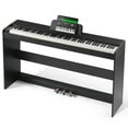 thumbnail image 1 of VEVOR 88 Key Fully Weighted Digital Piano Dual Keyboard Simple Cabinet Bracket, 1 of 9