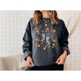 thumbnail image 4 of Skeleton Sweatshirt, Dancing Skeleton, Halloween Sweatshirt, Fall Shirt, Halloween Crewneck, Funny Halloween Sweatshirt, Skeleton Shirt, 4 of 6