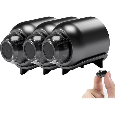 Cheerchest Camera, Mini 5g Wireless WiFi Camera 1080p Hd, Mini Wireless WiFi Camera 1080p HD, Night Vision Cam for Home Office Car